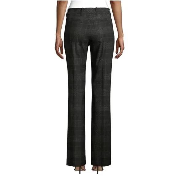 Elie Tahari Anna Shadow Plaid Pants EUC
